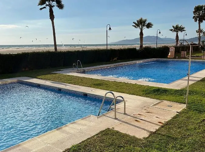 Lances En Primera Linea De Playa Con Piscina Apartmán Tarifa