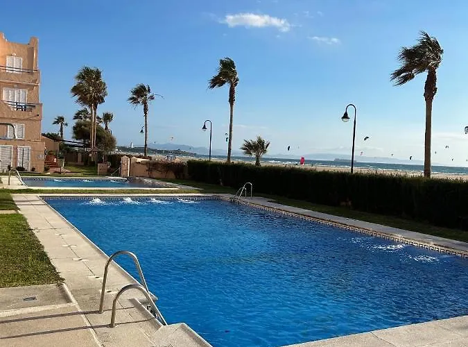 Lances En Primera Linea De Playa Con Piscina Apartmán Tarifa
